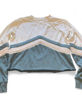 Spiritual Gangster Women’s Cropped Varsity Retro Sweatshirt